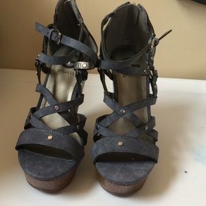 Navy blue Guess Heels